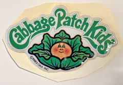 Vintage 1983 Cabbage Patch Kids Puffy Sticker Lot of 11 OAA, Inc.