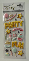 Paper House 3D Puffy Stickers-Pumpkins, Where The Wild Things Are, Skulls