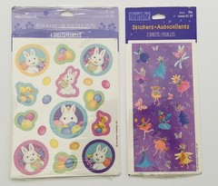 VTG Lot HALLMARK~AG~CURRENT Stickers 42 Full Sheets / 8 Partial 1980-2001