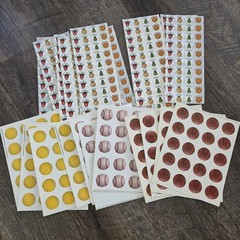 Large Lot Of Assorted Stickers Vintage Modern Scrapbooking Animals Smiley School