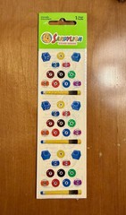 vintage sandylion * billiard pool * prismatic stickers
