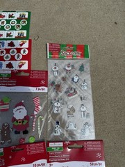 Creatology Christmas Holiday 3D Foam Stickers Multicolor Lot