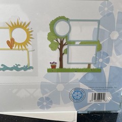 Creative Memories Walking on SunShine Laser Paper Pack 3 Sheets 12×12 Brand New