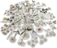 44 Irregular Vinyl Daisy Stickers – Watercolor Aesthetic for Every Surface