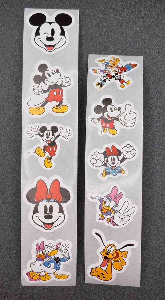 Disney Stickers 40 Pack Disney Mickey Mouse Minnie Donald Duck Pluto – US Seller