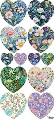 Violette Stickers Floral Meadow Hearts Valentine’s Day Craft Planner Supply