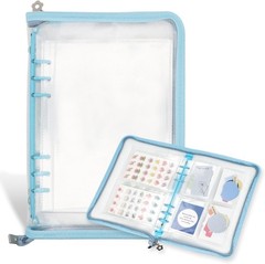 Sticker Organizer Binder Storage Book A5 Reusable Sticker Book Collecting Hol…