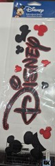 Disney EK Success Embroidered DISNEY Embroidered Sticker NEW & mickey ears 9×3