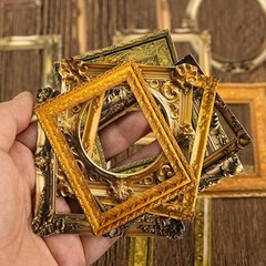 100 Pcs Vintage Frame Stickers – Scrapbooking Stickers & Metallic