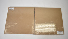 Lot of 2 Packs SPC Light Chipboard Sheets 12″ x 12″ 25/Pack Tan Chip Brown