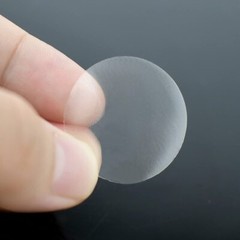 1000Pcs 1Inch Clear Package Seal Stickers Round Envelope Seals Wafer Seal Labels