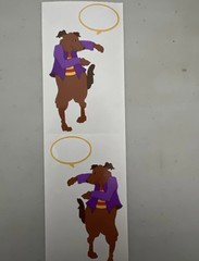 Mrs. Grossman’s Stickers Animals Dancing Dog