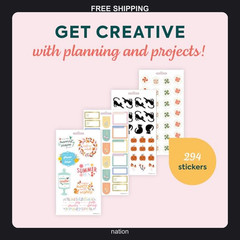 15 Sheets Whimsical Season Planner Stickers for Journals and Calendars