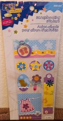 16 Packs Stickers, Embellishments 4 Crafts, Scrapbooks, Cards – Baby Girl #129