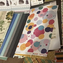 HUGE 12×12 SCRAPBOOK PAPER LOT~200 Shts.~Mixed Themes~NEW