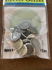 Eyelet Outlet Brads Lot of NEW 6 packs Card Making Scrapbooking Gold Silver