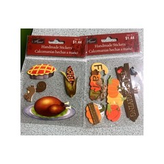 Lot Of 12 New Fall Halloween Themed scrapbooking stickers Creative Memories