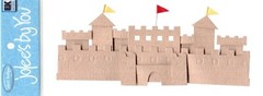 RARE! Jolee’s by You 3-D non adhesive Embellishment SAND CASTLE FREE SHIP! 56116