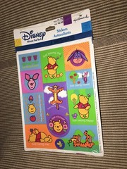 New Sealed Hallmark Disney Winnie The Pooh Piglet Eeyore Tigger Stickers