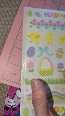 Vintage Mrs. Grossmans Stickers Happy Easter lot of 3 Large Sheets READ