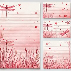 Cute Valentine Paper Sets Junk Journal Scrapbook Choose A Set