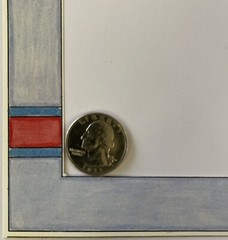 TOWEL Die-Cut“Frame Ups”FRAME(5”x 7”)My Minds Eye •Polka-Dot•Red/Blue•Stripe•