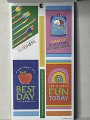 Happy Planner 518 Sticker book 30 Sheets School Abstract Teacher Classroom