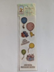 Classic Winnie The Pooh Scrapbooking Crafting Stickers Michel & Company Lot of 5