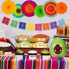 26 Pcs Taco Bout a Party Decoration, Fiesta Party Decorations Include Paper F…