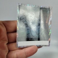 Vtg Scholastic Holographic Sticker Tarantula Spider Web Property Of Book Plate