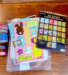 THE PAPER STUDIO ALL SEASONS CHIP BOARD AND FABRIC TAPE BUNDLE PRE-OWNED