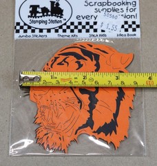 Tiger, Wolf, Cub Scouts Scrapbooking Die Cut Laser Cut Outs Stamping Station NEW