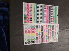 Decorative Stationery Paper Stickers DIY Art Scrapbooking Diary Notebook Lot 12