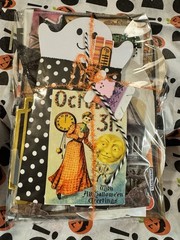 Halloween Junk Journal Supplies – 50+ Piece Lot – Ephemera Modern & Vintage Fun