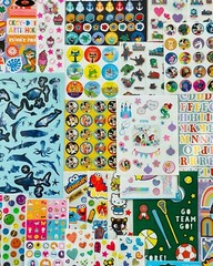 979+ HUGE Lot of Scrapbooking Themes Stickers, Mxd Sticker Set, Project Decorate