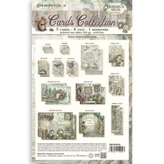 Stamperia Cards Collection Herbarium Silvae 14 Pz Die Cuts