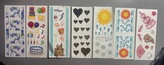 CREATIVE MEMORIES LOT OF 40 STUDIO STRIP STICKERS, VARIOUS THEMES – UNUSED