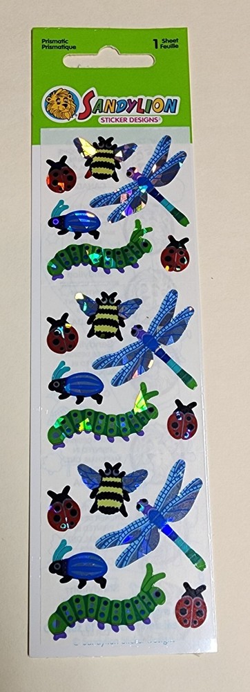 Dragon Fly Stickers Brand New in Package Unopened dragonfly scrapbook lady bug