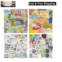 200pcs Inspirational Stickers for Adults Students Teachers Teens Kids, PVC Wa…