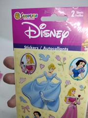 Sandylion Cinderella Princess Disney Stickers Aurora Sleeping Beauty