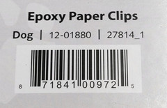 Cloud9 Designs Photo Banner 2 Epoxy Paper Clips Dog Themed 7 Count – New