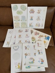 CURRENT INC. Vintage Stickers Christian Scriptures NEW lot of 19 sheets