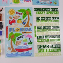 Sticko & Stickopotamus Stickers Binder Sticker Mixed Lot Of 12 Complete Sheets
