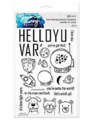 Ranger Simon Hurley Acrylic Stamps – SPACE TRAINING