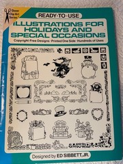 Ready-To-Use Dover Clip Art for Holidays & Occasions Book Designed Ed Sibbett Jr