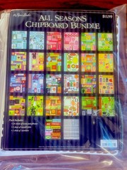 THE PAPER STUDIO ALL SEASONS CHIP BOARD AND FABRIC TAPE BUNDLE PRE-OWNED