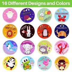 KELOOF Reward Stickers 1000 Pcs 1″ Diameter