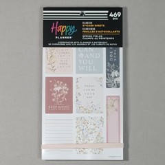 Happy Planner Spring Fields Classic Sticker Sheets 30 Sheets 469 Pcs Floral New
