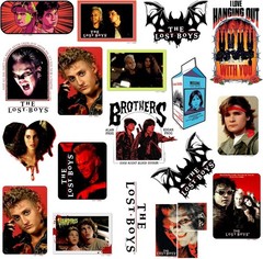 THE LOST BOYS VARIETY DIE CUT VINYL 50 CT STICKER PACK