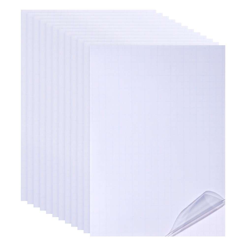 12x8in Holographic Laminate Sheets 12Pcs Sticker Paper Matte Laminate